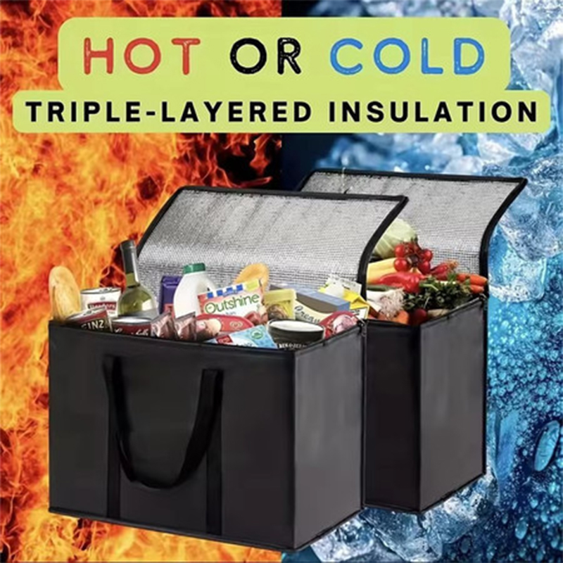 Food Snacks Delivery - Grand sac de livraison isotherme, sac
