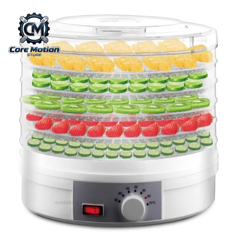 Healthy Snacks Food - Déshydrateur alimentaire 5 plateaux à température