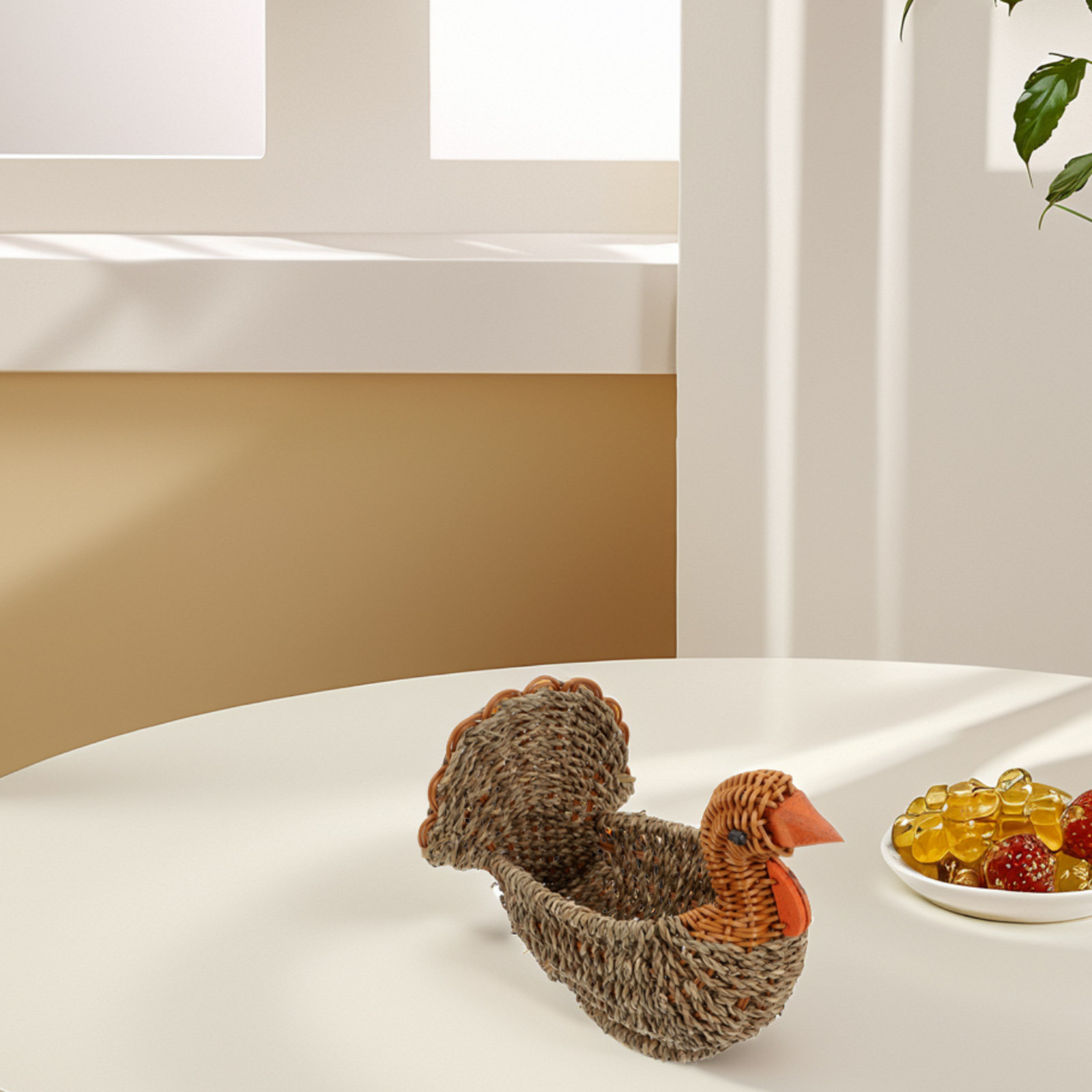Dried Fruit - Panier de rangement tissé en forme