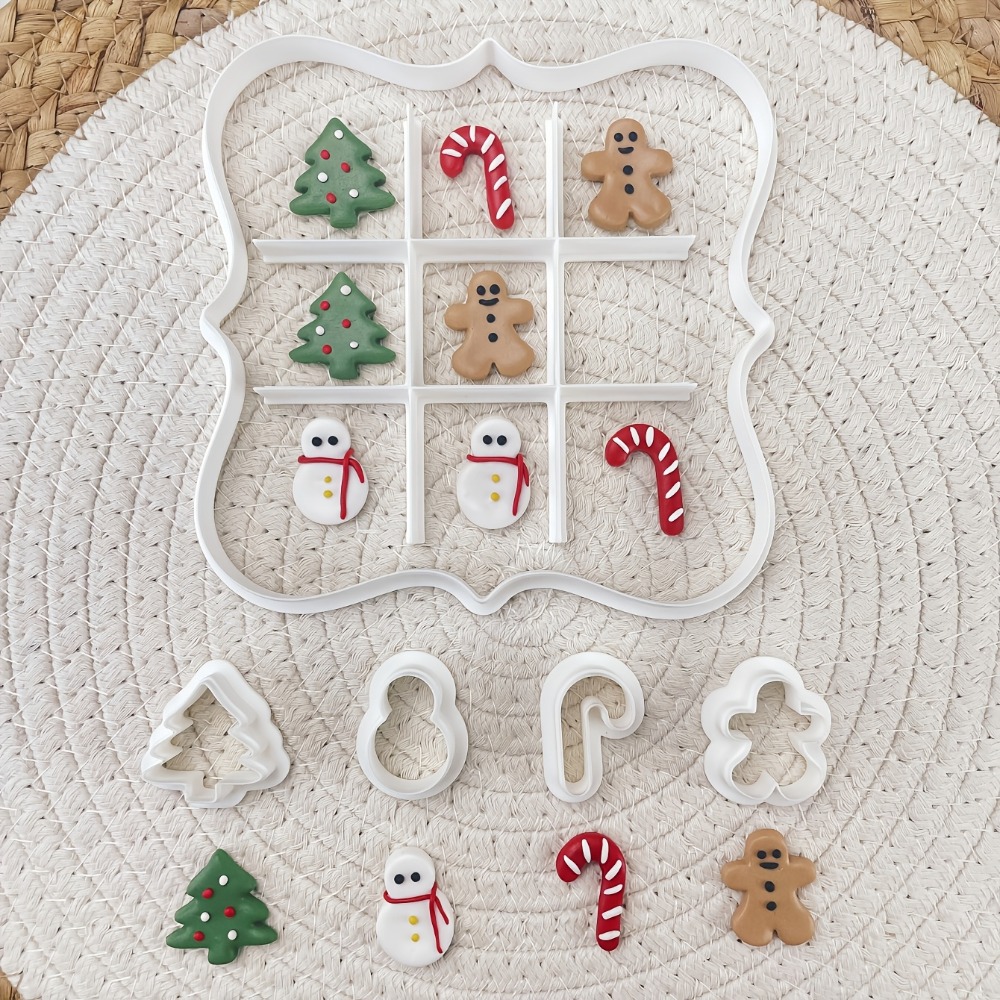 Cookies Pack - Ensemble de 6 emporte-pièces de Noël