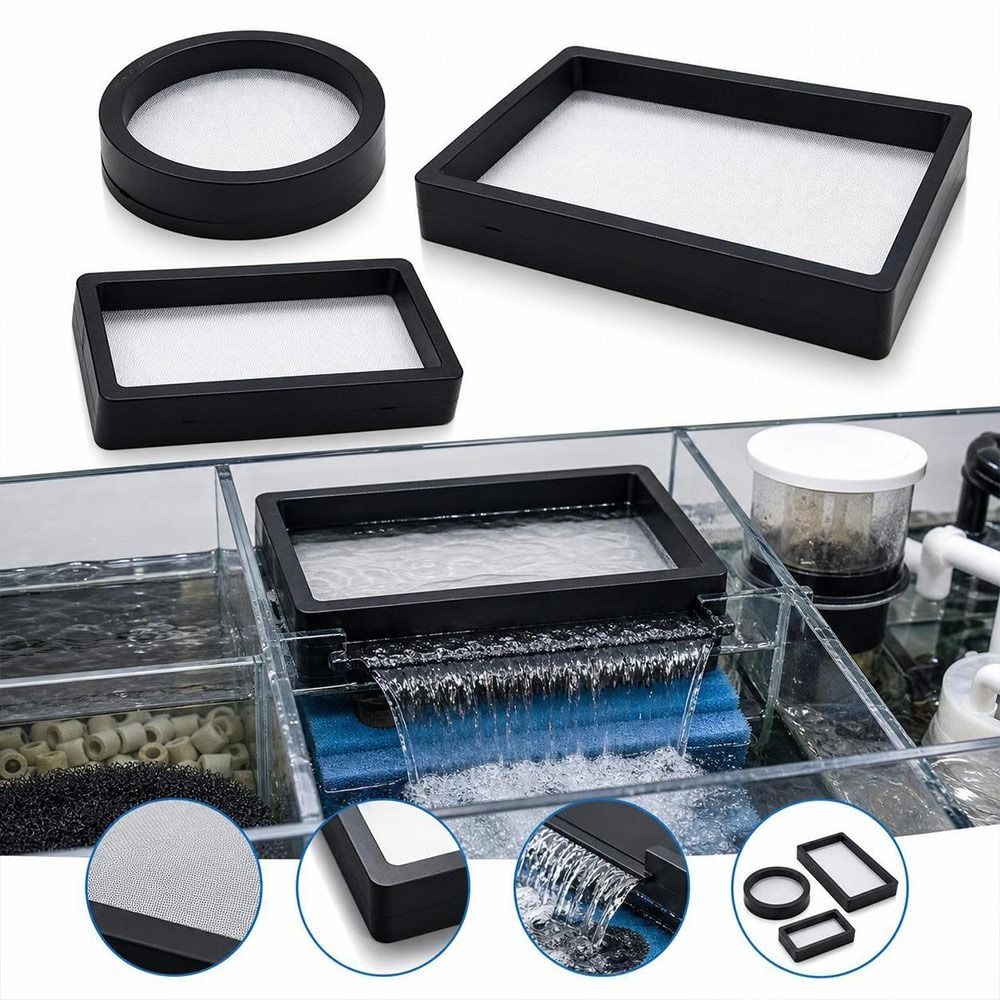 Seaweed Snack - Filtre d'aquarium en PVC, maille en