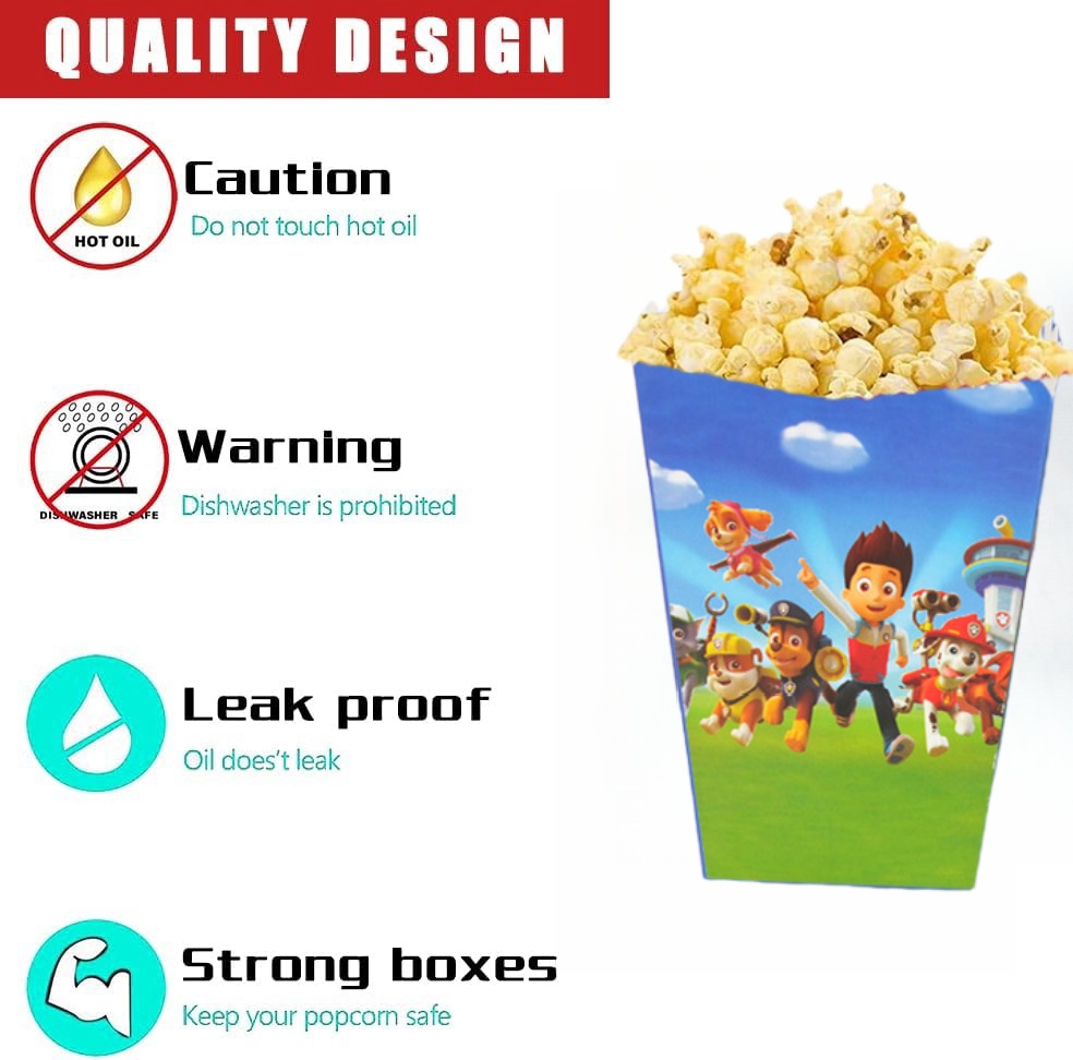 Boîte à Popcorn Skye Paw Patro - Popcorn avis et prix