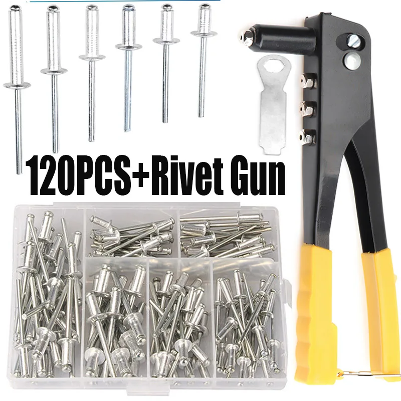 120 pièces Rivets/ensemble de  - Nuts Mix avis et prix