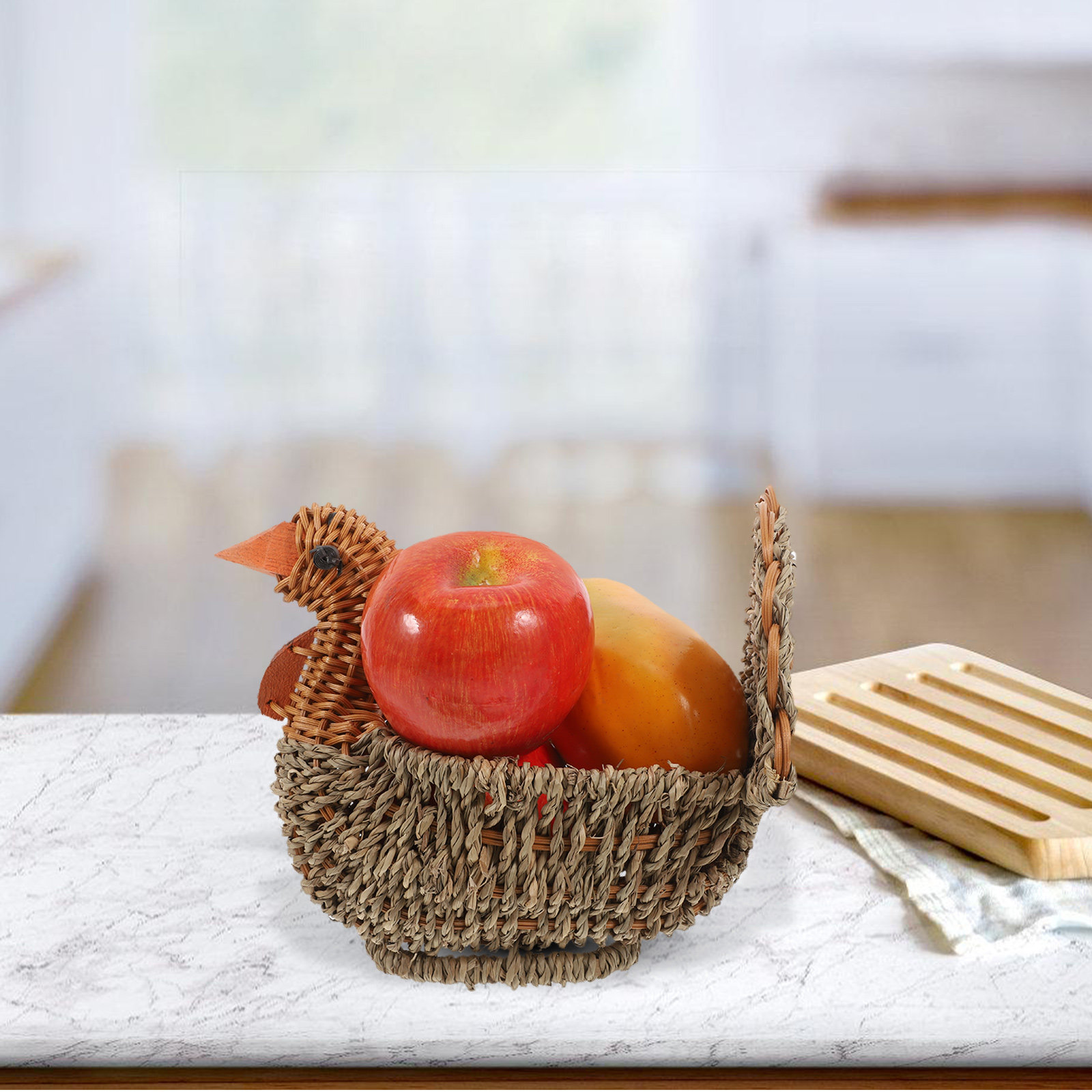 Panier de rangement tissé en f - Dried Fruit avis et prix