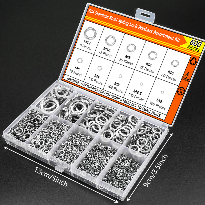 1000 pièces M2 M2.5 M3 M4 M5 M - Nuts Mix avis et prix