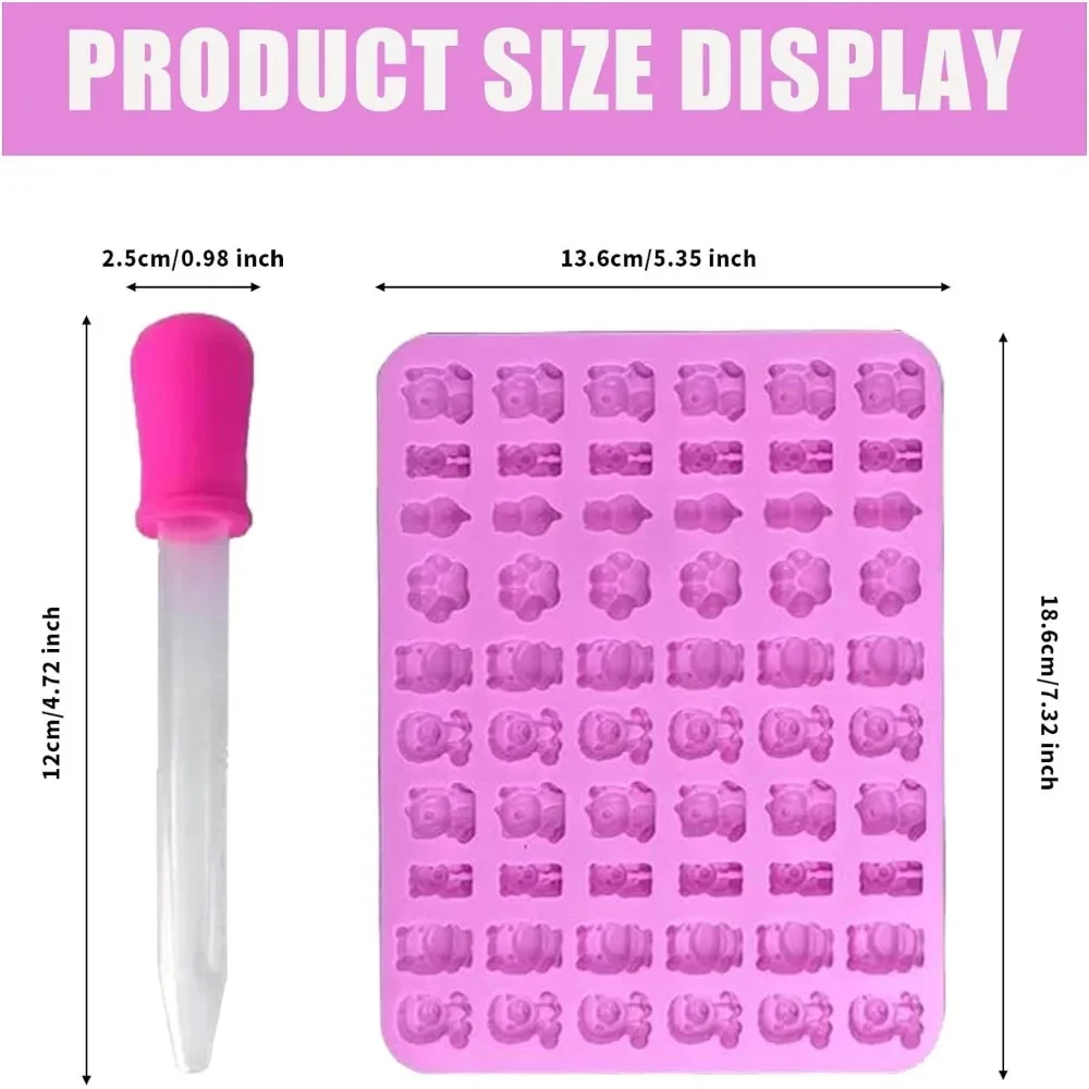 Moule à bonbons en silicone an - Gummy Candy avis et prix