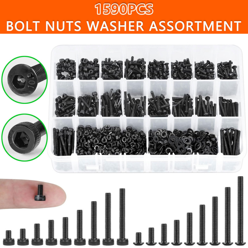 Kit d'assortiment de vis M3 15 - Nuts Mix avis et prix