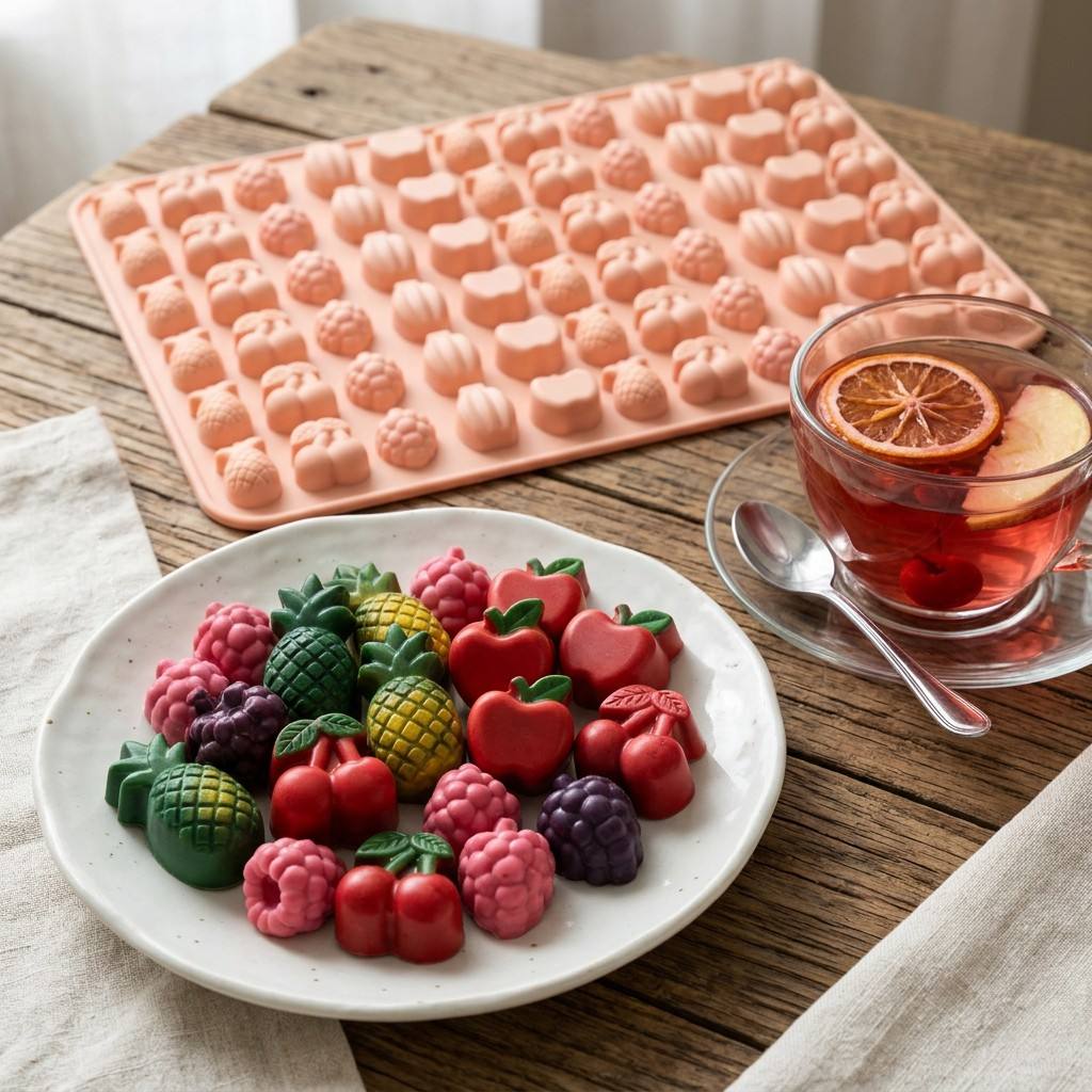 Moules à fruits gélifiés, moul - Gummy Candy avis et prix