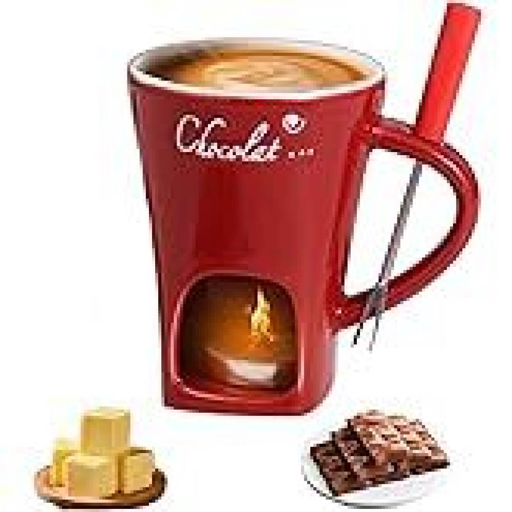 Mug à fondue au chocolat en cé - Chocolate Snack avis et prix