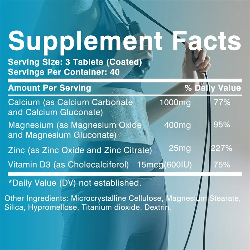 Supplément de calcium, magnési - Protein Bar avis et prix
