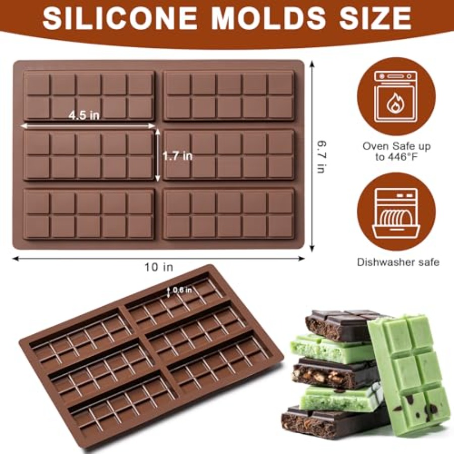 Moule à chocolat antiadhésif e - Chocolate Snack avis et prix